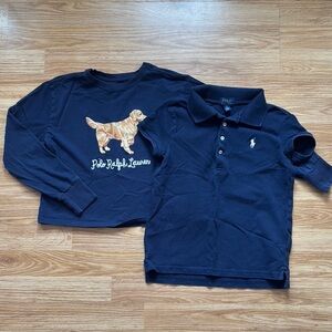 Polo by Ralph Lauren Kids Navy Shirts Bundle ✨ size M